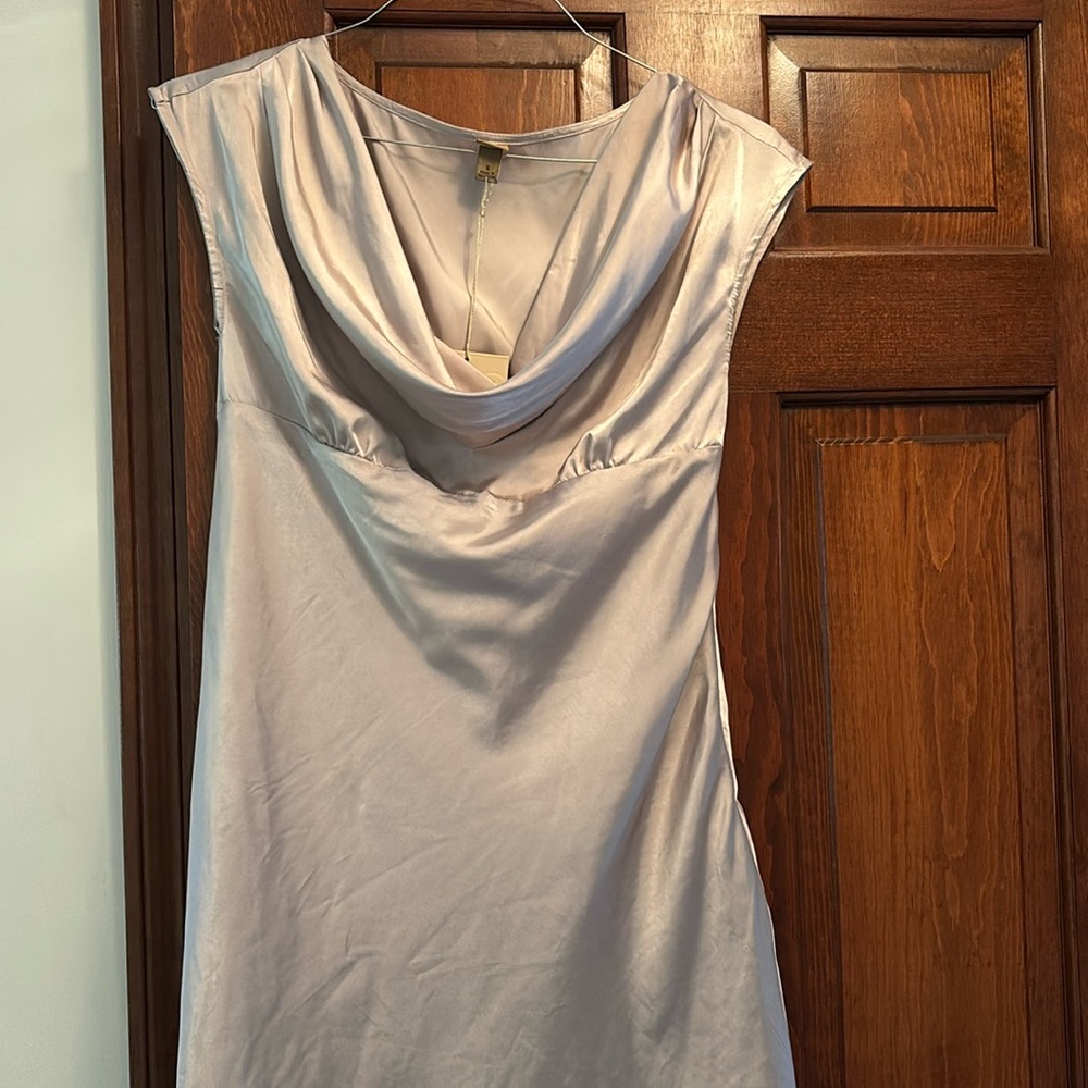 Limited edition target taupe women’s small dress